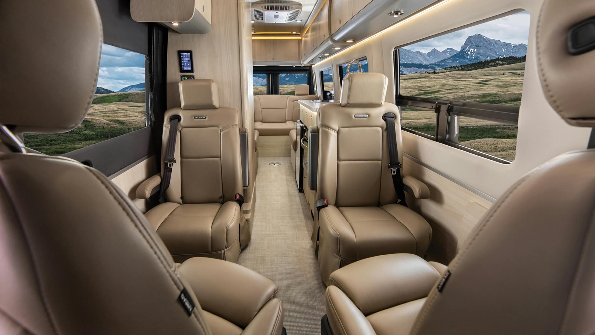 Airstream class b interior of the new classic canyon decor