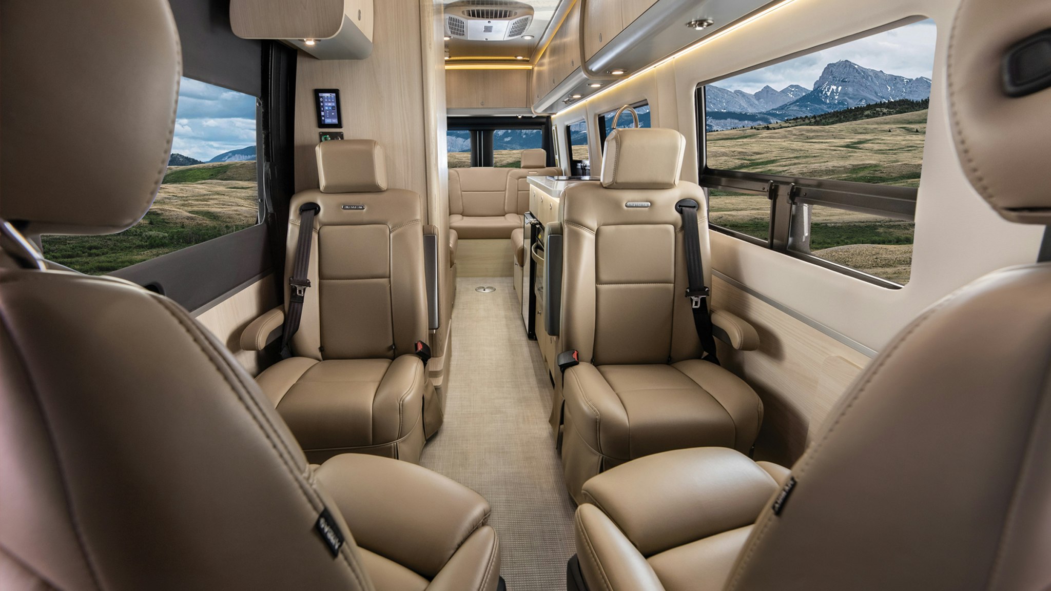Airstream class b interior of the new classic canyon decor