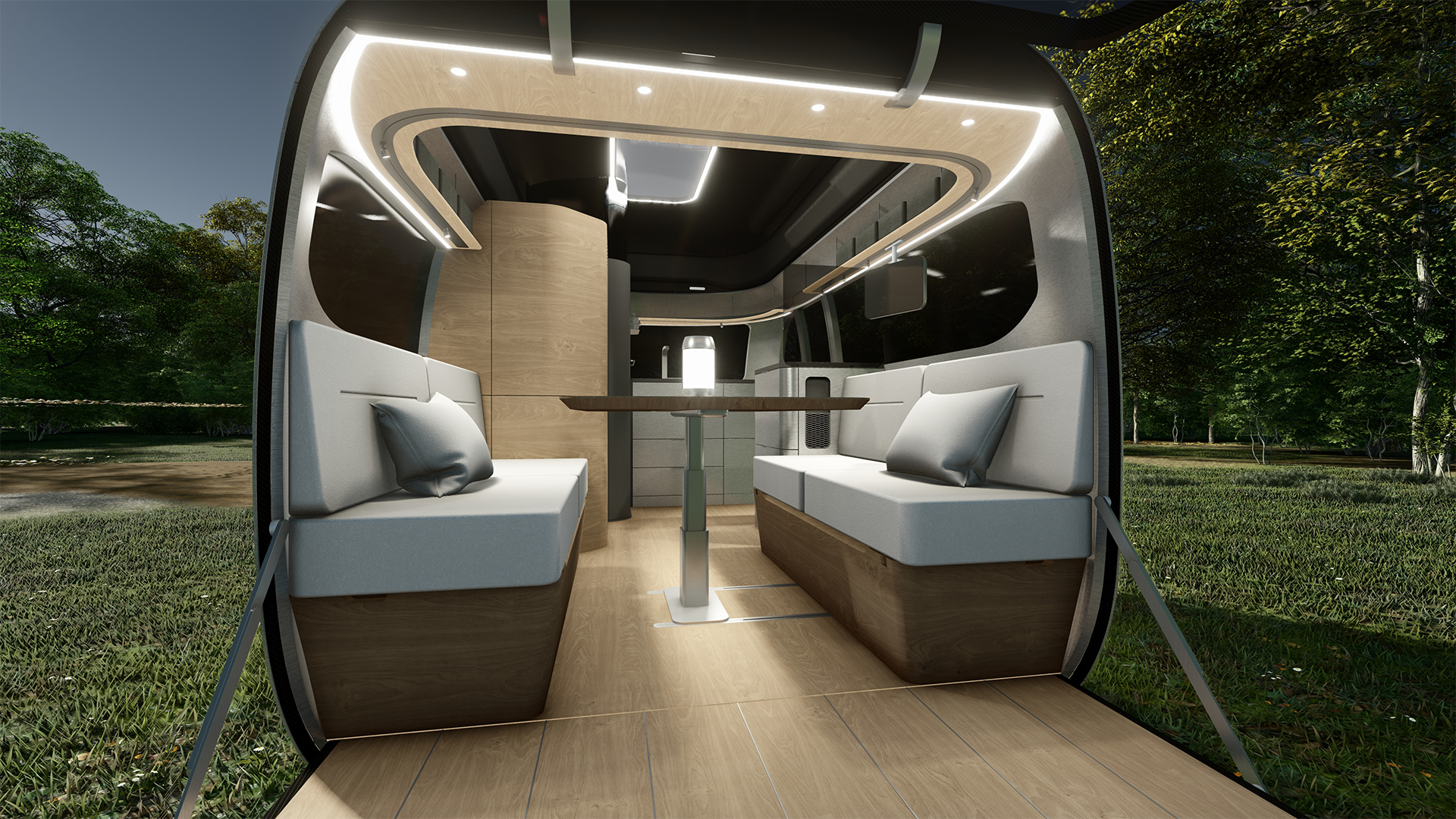 Meet the Airstream Studio F. A. Porsche Concept Travel Trailer - Airstream