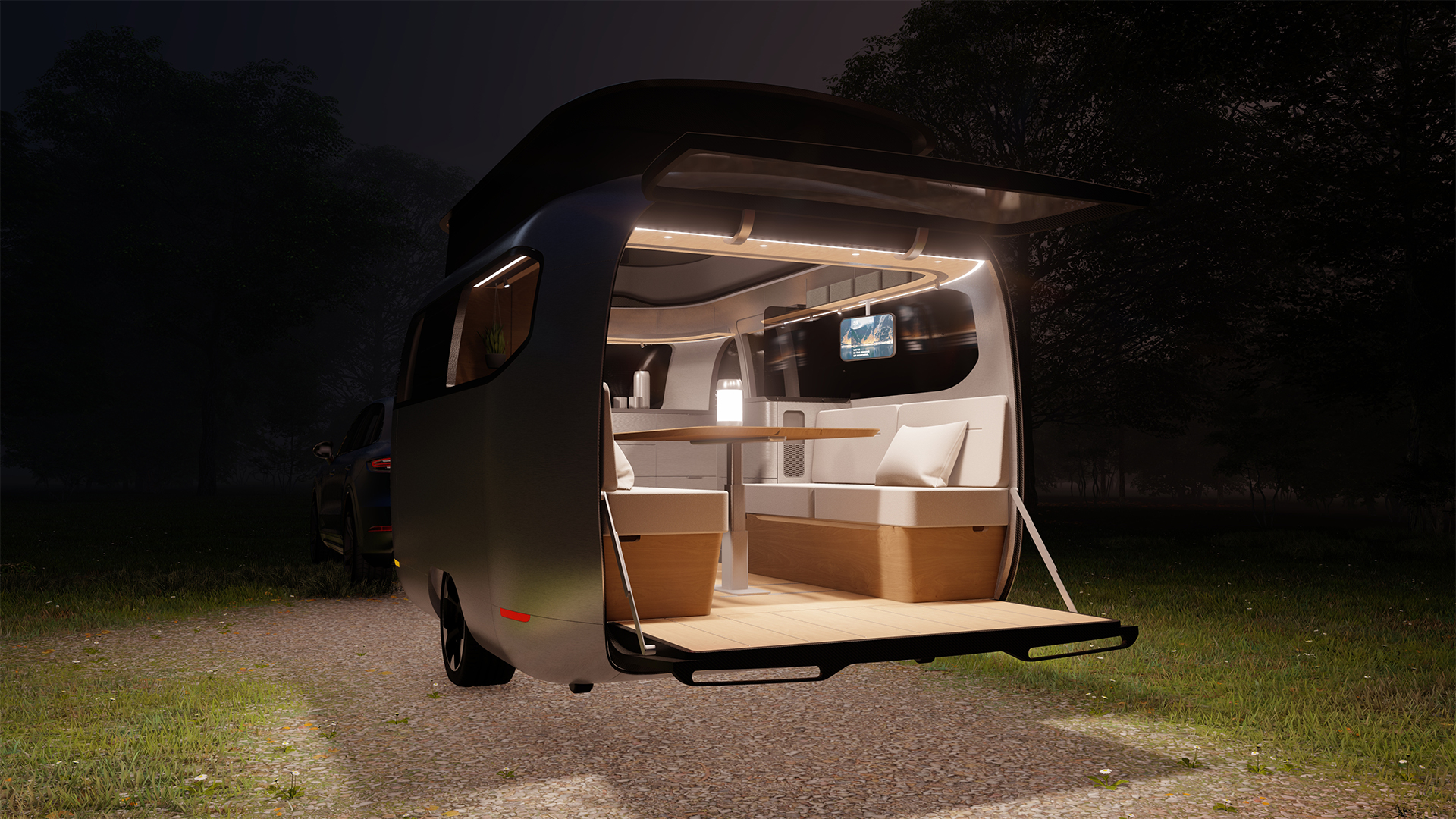 Newbie Pop Up Retail Airstream