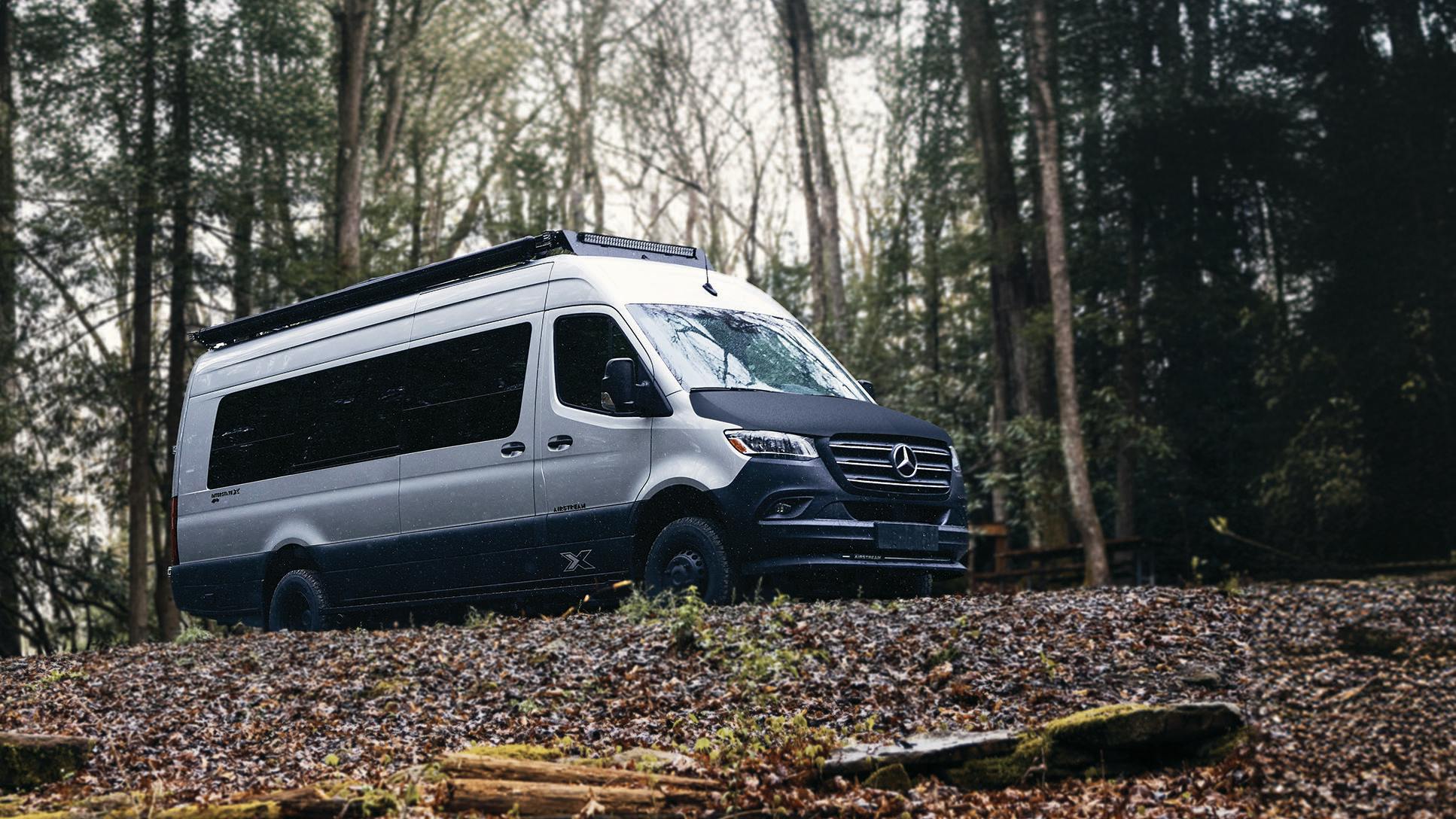 Airstream Interstate 24X in the Woods